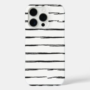 Coques iPhone 16 Pro Conception en noir et blanc