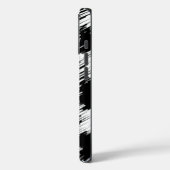 Coques Case-Mate iPhone Conception en noir et blanc (Verso / Gauche)