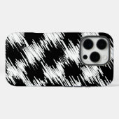 Coques Case-Mate iPhone Conception en noir et blanc (Verso (horizontal))