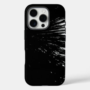 Coques iPhone 16 Pro Conception en noir et blanc