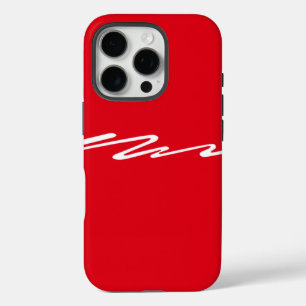 Coques iPhone 16 Pro Conception en rouge