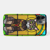 Coques Case-Mate iPhone Conception en verre tendu avec chat (Dos (Horizontal))