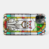 Coques Case-Mate iPhone Conception en verre tendu avec chat (Dos (Horizontal))