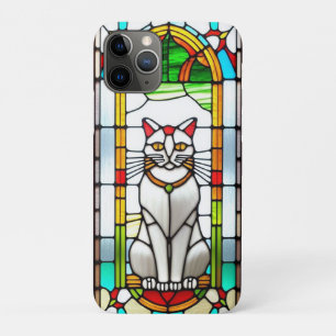 Case-Mate iPhone Case Conception en verre tendu avec chat