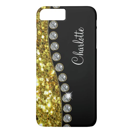 Coques Case-Mate iPhone Conception fascinante chique de Bling (Dos)