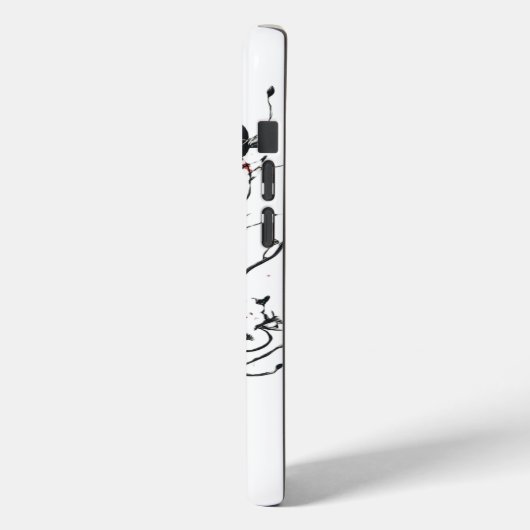 Coques Case-Mate iPhone Conception florale Abstraite (Verso / Gauche)