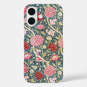 Coques iPhone 16 Conception florale de fleur vintage William Morris