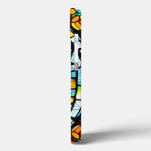 Coques Case-Mate iPhone Conception florale en couleurs vives (Verso / Gauche)