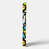 Coques Case-Mate iPhone Conception florale en couleurs vives (Verso / Droite)