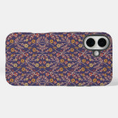 Coques Case-Mate iPhone Conception florale fantaisiste avec des vignes sur (Verso (horizontal))
