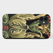 Coques Case-Mate iPhone Conception florale ornementale avec les frontières (Dos (Horizontal))