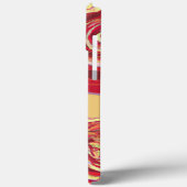 Coques Case-Mate iPhone Conception florale Rose rouge #2 (Verso / Gauche)