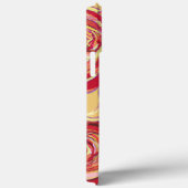 Coques Case-Mate iPhone Conception florale Rose rouge #2 (Verso / Droite)