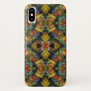 Case-Mate iPhone Case Conception fractale des plumes de l'inséparable