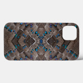Coques Case-Mate iPhone Conception fractale Phéasant (Verso (horizontal))