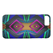 Coques Case-Mate iPhone Conception géométrique colorée (Dos (Horizontal))