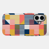 Coques Case-Mate iPhone Conception géométrique colorée (Verso (horizontal))