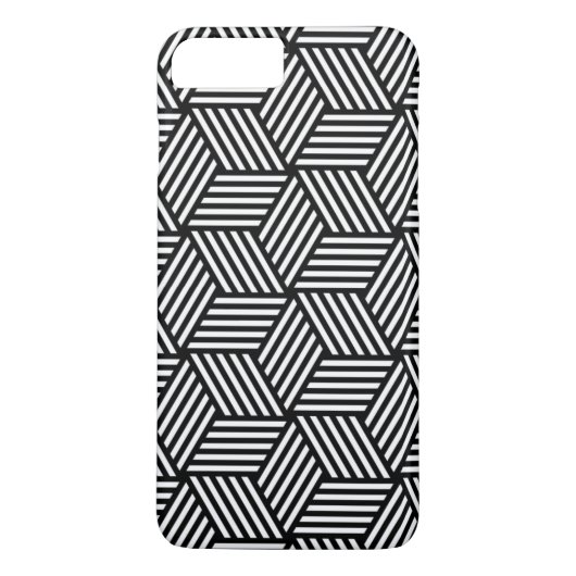 Coques Case-Mate iPhone Conception géométrique d'art de motif (Dos)