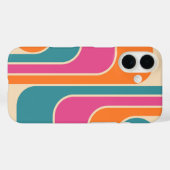 Coques Case-Mate iPhone Conception géométrique rétro moderne (Verso (horizontal))