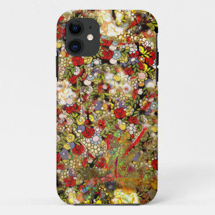 Coque iPhone 11 Conception grunge vintage de collage de papier