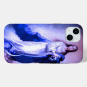 Coques Case-Mate iPhone Conception Imaculée Bleue (Verso (horizontal))