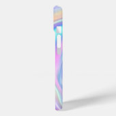 Coques Case-Mate iPhone Conception iridescente, nom de texte violet classe (Verso / Gauche)