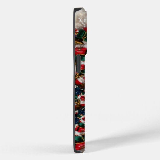 Coques Case-Mate iPhone Conception Kaleidoscope Père Noël spéciale (Verso / Droite)