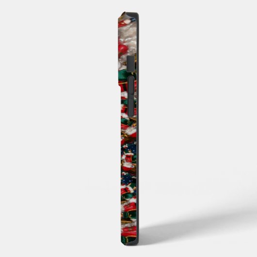 Coques Case-Mate iPhone Conception Kaleidoscope Père Noël spéciale (Verso / Gauche)