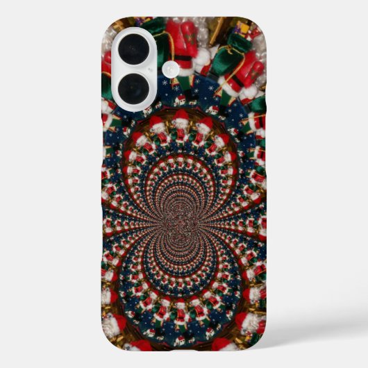 Coques Case-Mate iPhone Conception Kaleidoscope Père Noël spéciale (Verso)