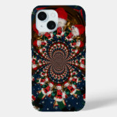 Coques Case-Mate iPhone Conception Kaleidoscope Père Noël spéciale (Verso)