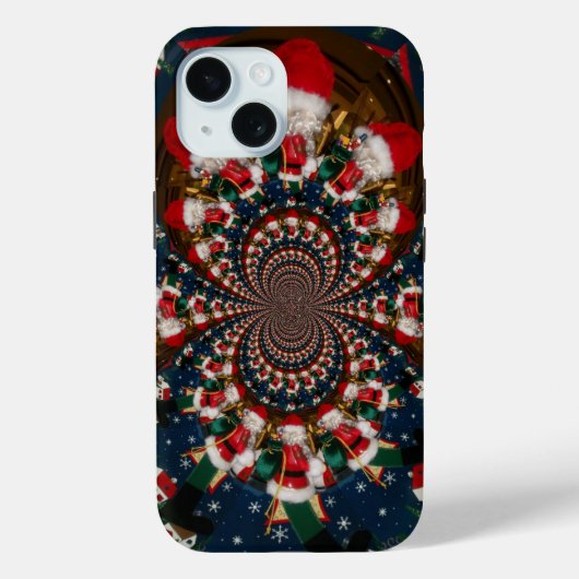 Coques Case-Mate iPhone Conception Kaleidoscope Père Noël spéciale (Verso)