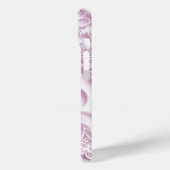 Coques Case-Mate iPhone Conception marguerite en papier rose (Verso / Gauche)