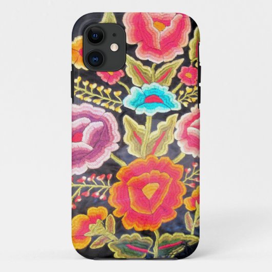 Coques Case-Mate iPhone Conception mexicaine de broderie (Dos)