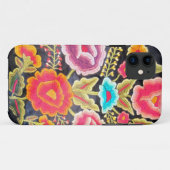 Coques Case-Mate iPhone Conception mexicaine de broderie (Dos (Horizontal))