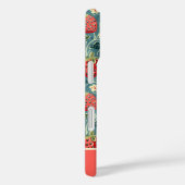 Coques Case-Mate iPhone Conception mignonne de fraise avec nom personnalis (Verso / Droite)