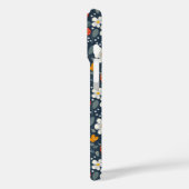 Coques Case-Mate iPhone Conception mignonne de fraise avec nom personnalis (Verso / Gauche)