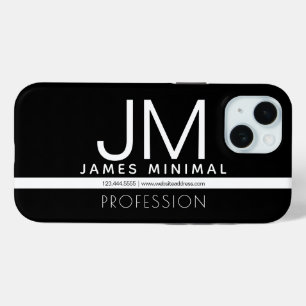 Coque Pour iPhone 15 Conception minimaliste professionnelle moderne N
