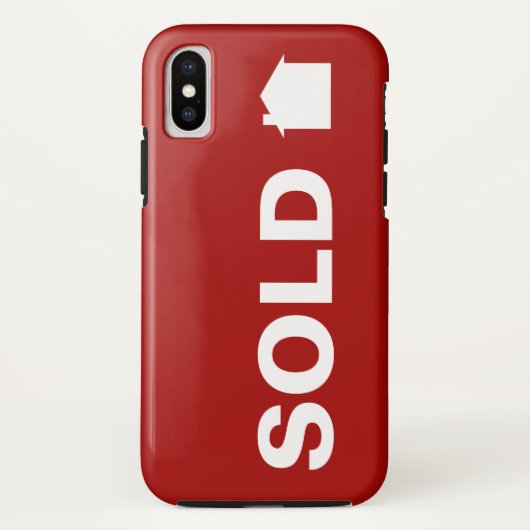 Coques Case-Mate iPhone Conception moderne d'agent immobilier (Dos)