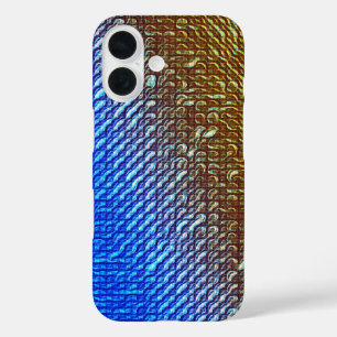 Coques iPhone 16 Conception moderne de Motif à onduleur