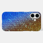 Coques Case-Mate iPhone Conception moderne de Motif à onduleur (Verso (horizontal))
