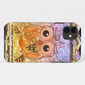 Coques Case-Mate iPhone Conception moderne fraîche de hibou (Dos (Horizontal))