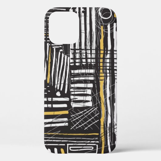 Coques Case-Mate iPhone Conception motif Abstraite et créative, transparen (Verso)