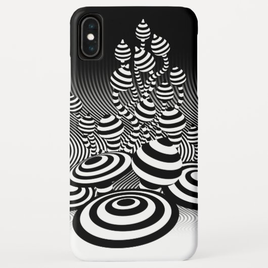 Coques Case-Mate iPhone conception optique de champignons magiques maximum (Dos)