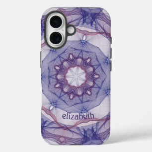 Coques iPhone 16 Conception personnalisée violet Casemate