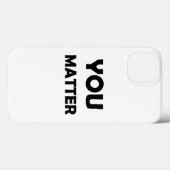 Coques Case-Mate iPhone Conception positive - Vous avez de l'importance Af (Verso (horizontal))