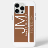 Coques Case-Mate iPhone Conception professionnelle moderne et minimale | B (Verso)