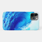 Coques Case-Mate iPhone Conception puissante des ondes océaniques (Dos (Horizontal))