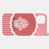Coques Case-Mate iPhone Conception rose de petit gâteau (Verso (horizontal))