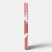 Coques Case-Mate iPhone Conception rose de petit gâteau (Verso / Gauche)