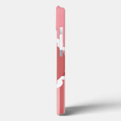 Coques Case-Mate iPhone Conception rose de petit gâteau (Verso / Gauche)
